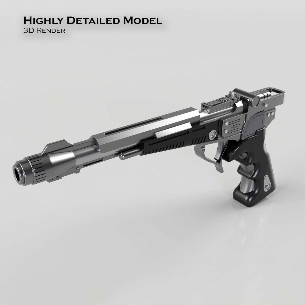 Imperial Heavy Blaster Pistol